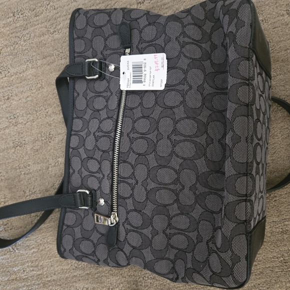 Coach Otun Signature Top Tote - Picture 2 of 2